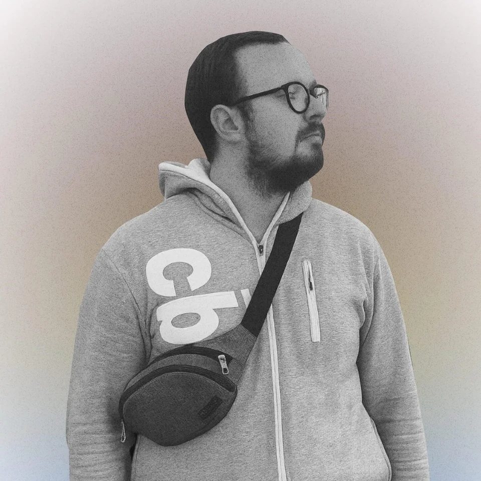 Portrait of Yevhenii Rudenko, UI/UX and web designer