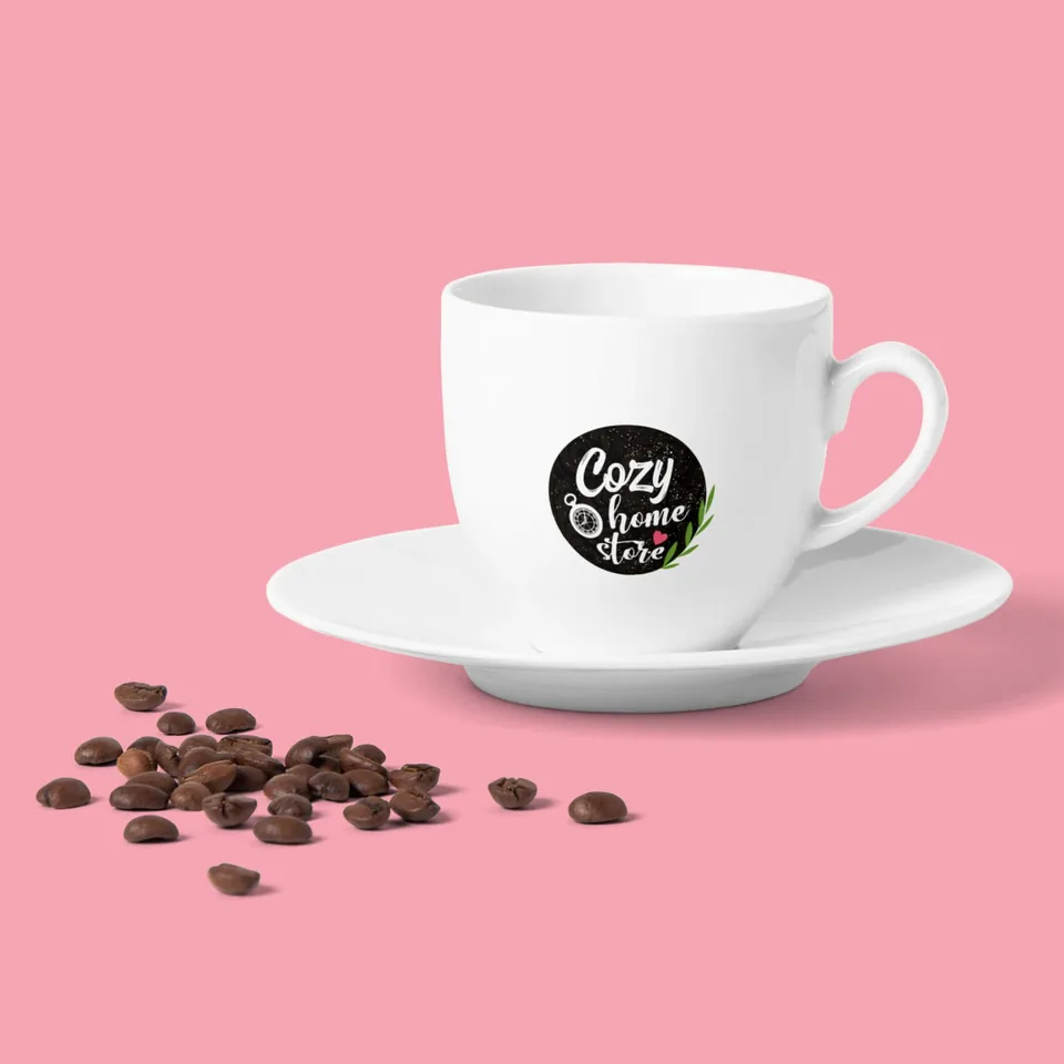 Cozy Home Store — branding and point-of-sale materials